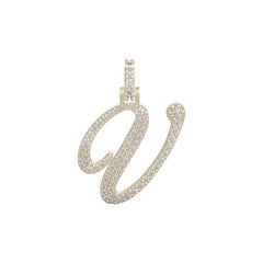 Letter V Pendant (1")
