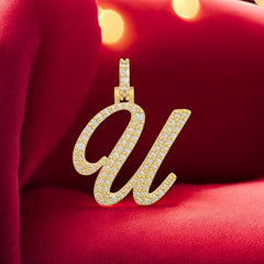 Letter U Pendant (1")