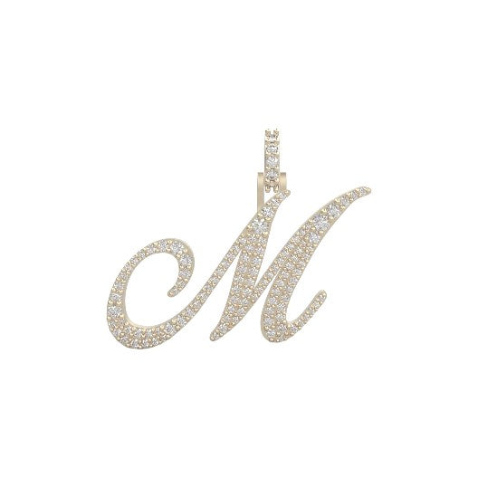 Letter M Pendant (1")