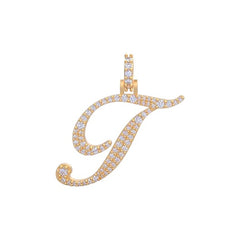 Letter T Pendant (1")
