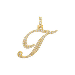 Letter T Pendant (1")