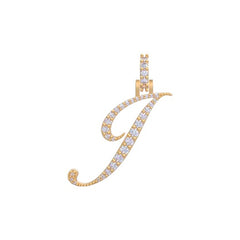 Letter J Pendant (1")
