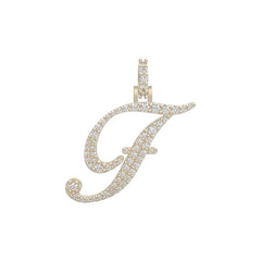 Letter F Pendant (1")