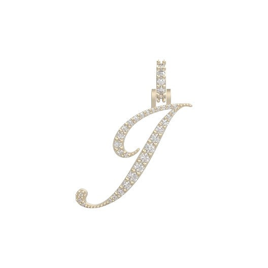 Letter J Pendant (1")