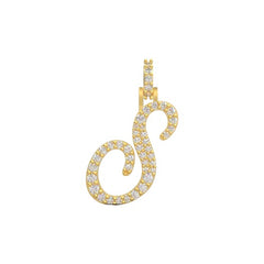 Letter S Pendant (1")