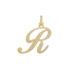 Letter R Pendant (1")