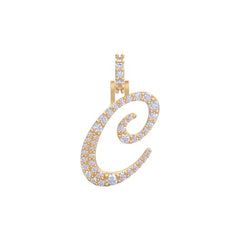Letter C Pendant (1")