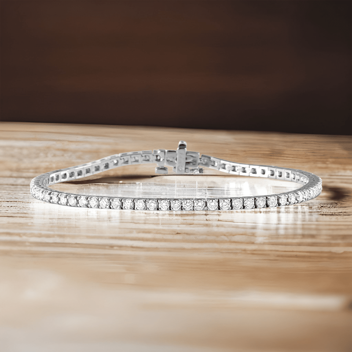 6.00ct Classic Diamond Tennis Bracelet Xclusive Diamonds 