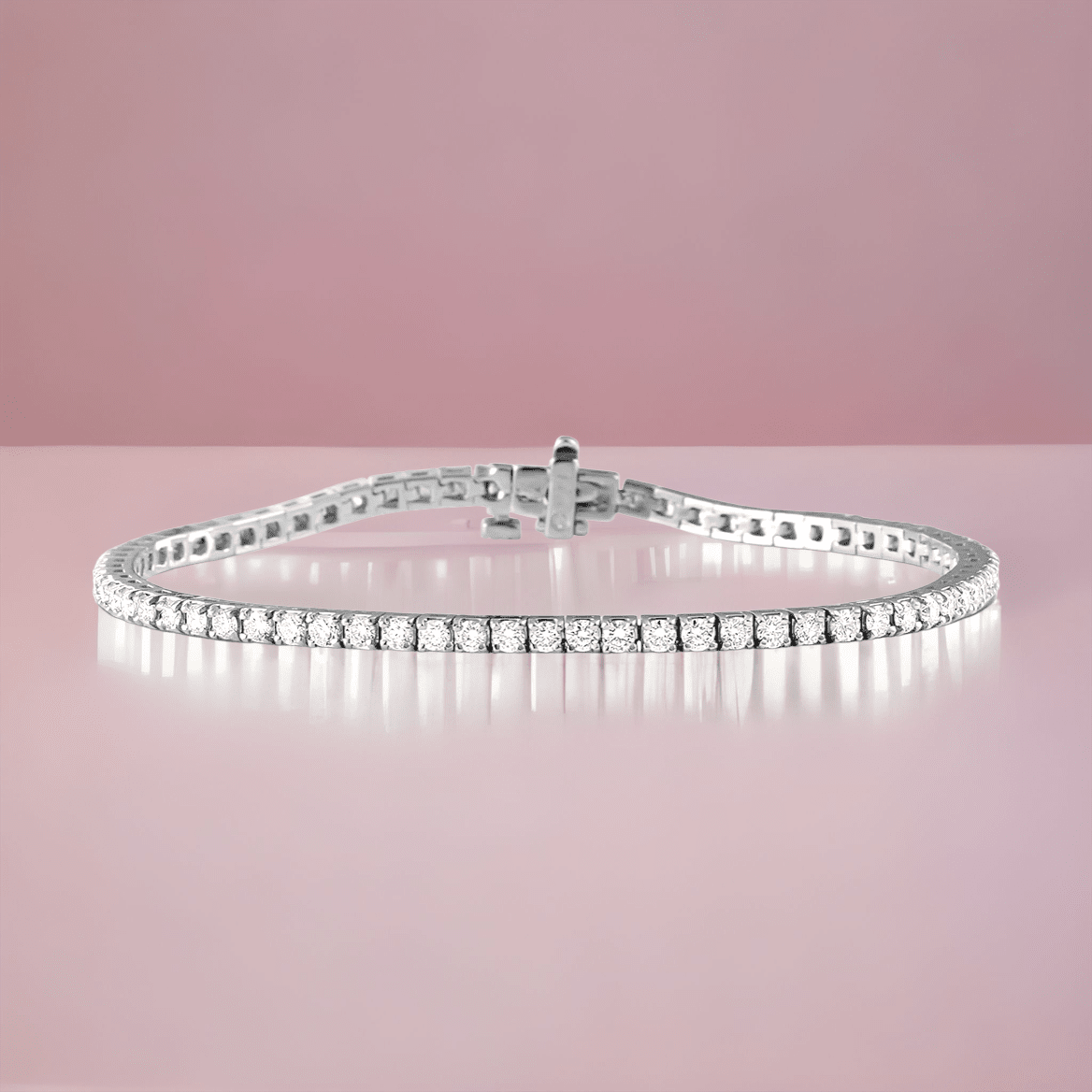 7.00ct Classic Diamond Tennis Bracelet Xclusive Diamonds 