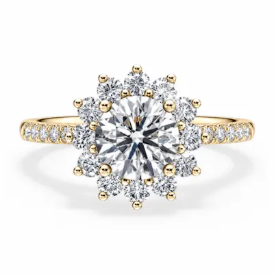 Bankside Diamond Ring (Round)