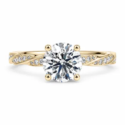 Porchester Diamond Ring (Round)