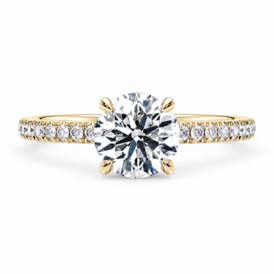 Audley Diamond Ring (Round)