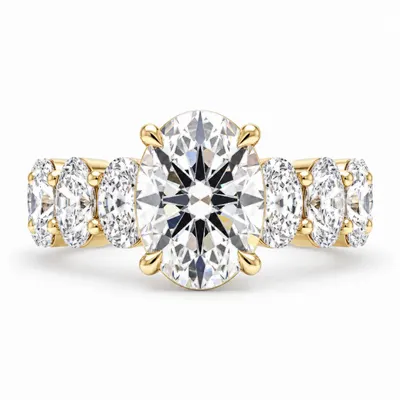 Seraphine Diamond Ring (Oval)
