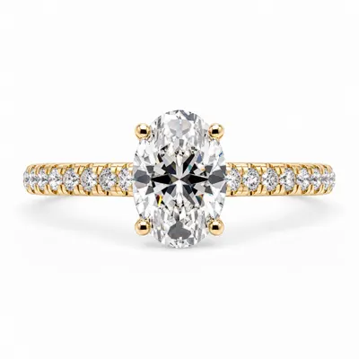 Gloucester Diamond Ring (Oval)