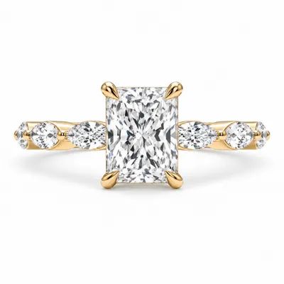 Layla Diamond Ring (Radiant)