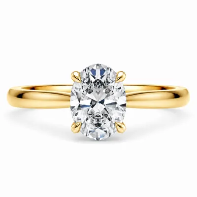 Conduit Diamond Ring (Oval)