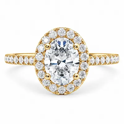 Chancery Diamond Ring (Oval)