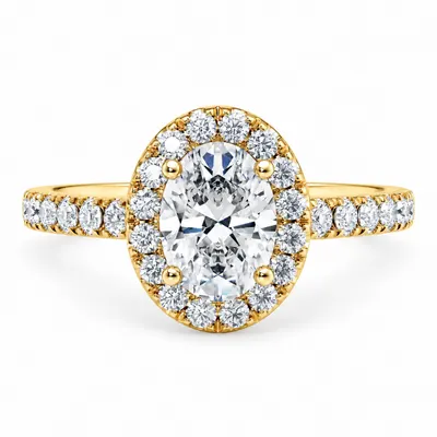Highbury Diamond Ring (Oval)