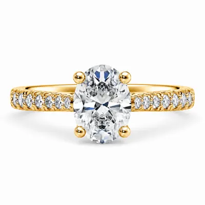 Harcourt Diamond Ring (Oval)