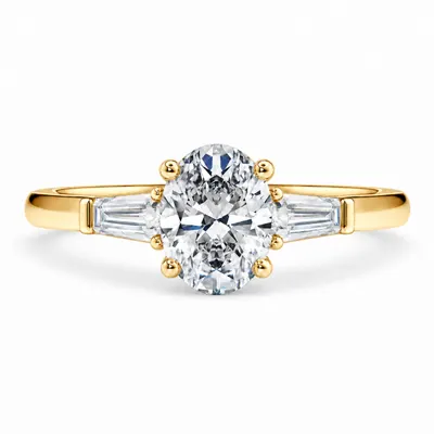 Pimlico Diamond Ring (Oval)