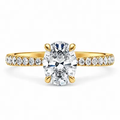 Connaught Diamond Ring (Oval)