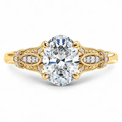 Leinster Diamond Ring (Oval)