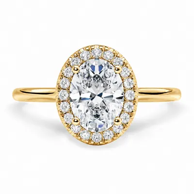Maida Diamond Ring (Oval)