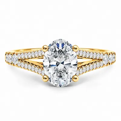 Langham Diamond Ring (Oval)
