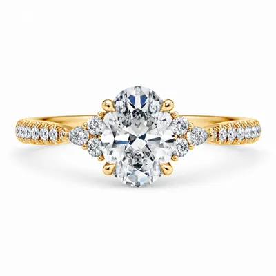 Bermondsey Diamond Ring (Oval)