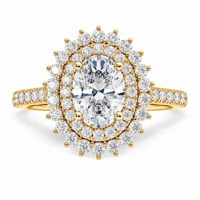 Farringdon Diamond Ring (Oval)