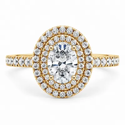 Finsbury Diamond Ring (Oval)