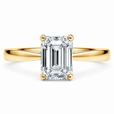 Broadgate Diamond Ring (Emerald)