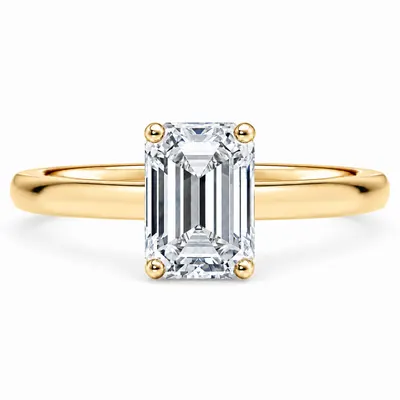 Rathbone Diamond Ring (Emerald)