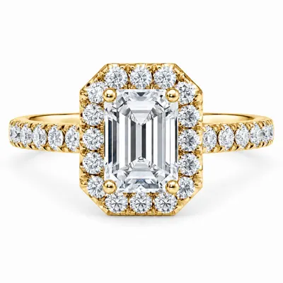 Highbury Diamond Ring (Emerald)