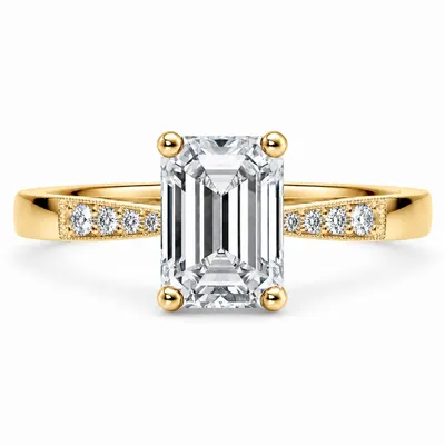 Portobello Diamond Ring (Emerald)