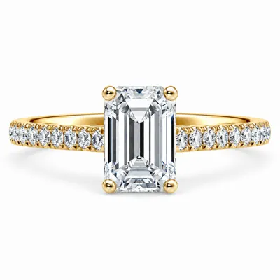 Brompton Diamond Ring (Emerald)