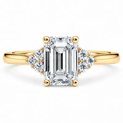 Markham Diamond Ring (Emerald)