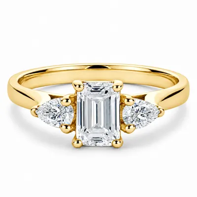 Stratton Diamond Ring (Emerald)