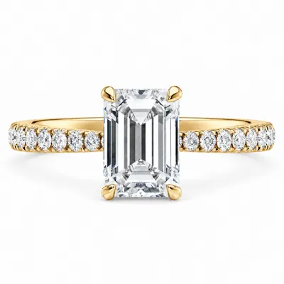 Connaught Diamond Ring (Emerald)