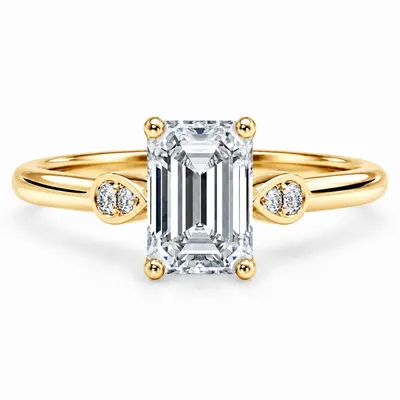 Clarendon Diamond Ring (Emerald)