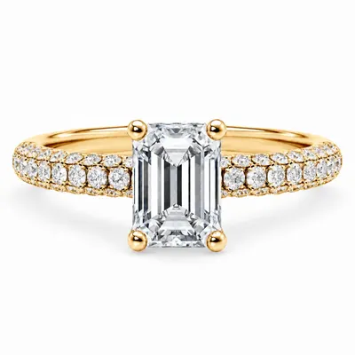 Randolph Diamond Ring (Emerald)