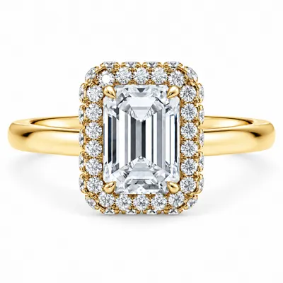 Titchfield Diamond Ring (Emerald)