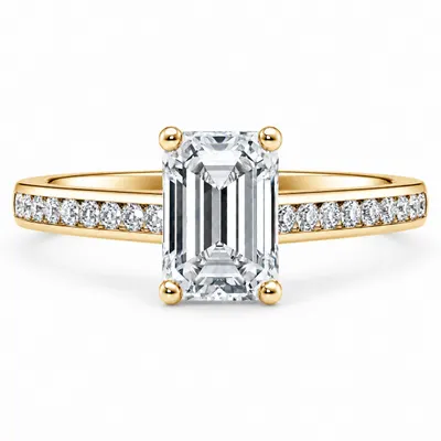 Albany Diamond Ring (Emerald)