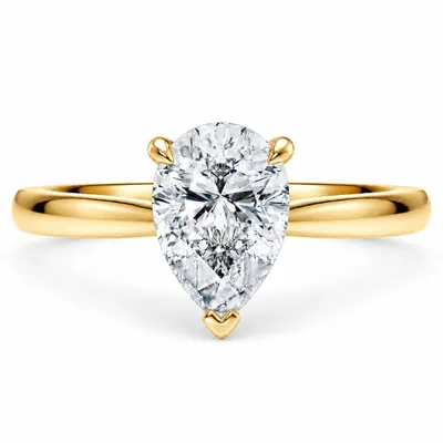 Conduit Diamond Ring (Pear)