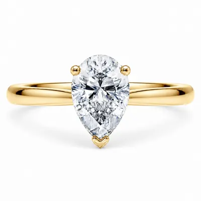 Clerkenwell Diamond Ring (Pear)