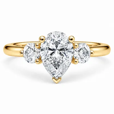 Putney Diamond Ring (Pear)