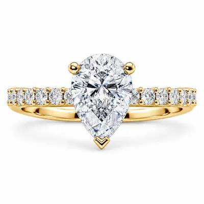Walton Diamond Ring (Pear)