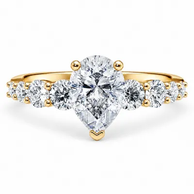 Carlton Diamond Ring (Pear)