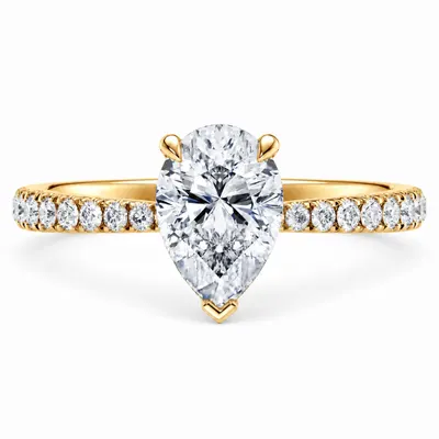 Connaught Diamond Ring (Pear)