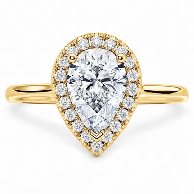 Maida Diamond Ring (Pear)